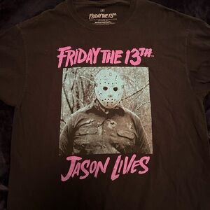Friday the 13th T-shirt.